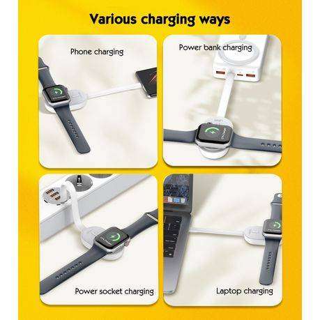 LDNIO AW005 Wireless Power Bank - 1200mAh Fast Charging for iWatch Keychain