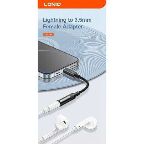 LDNIO Lightning to 3.5mm Audio Adapter  Headphone Connector LS-T80i