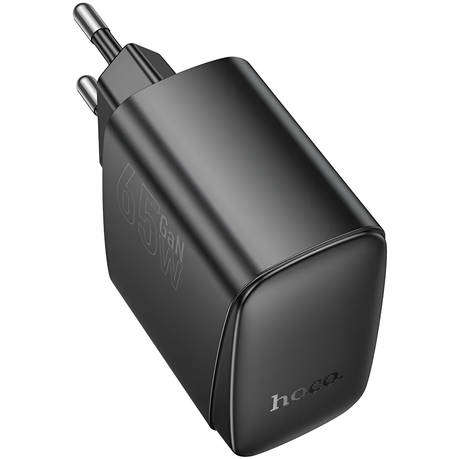 USB-C Fast Travel Charging Adapter 65W with USB-C + USB-A Port  HOCO CS63A