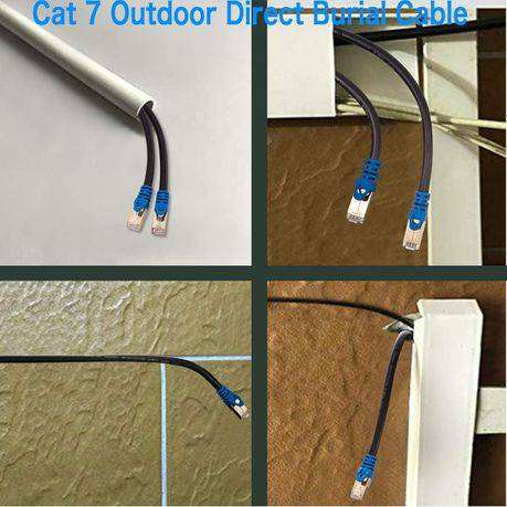 Ethernet LAN Cable -10Gbps High Speed, 600MHz Bandwidth-CAT 7-GLINK - 10 m