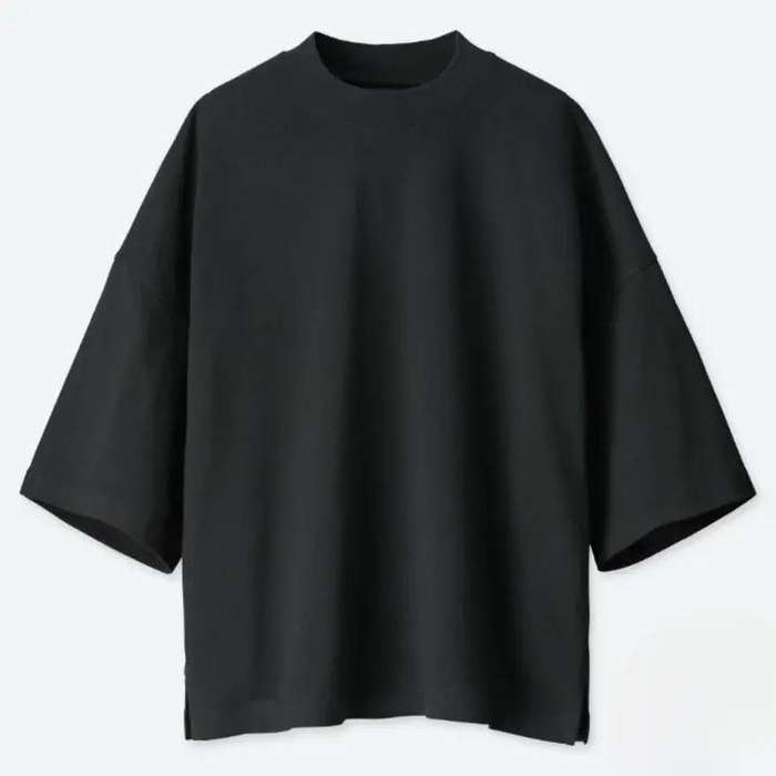Basic Crop Fitted Oversized T-Shirt  Medium Size