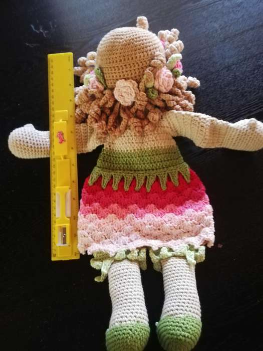 Crochet Comfort Cuddle  Attachment Doll - Spring Fairy