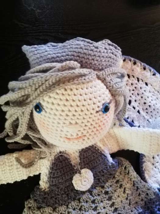 Crochet Comfort Cuddle  Attachment Doll - Winter Fairy