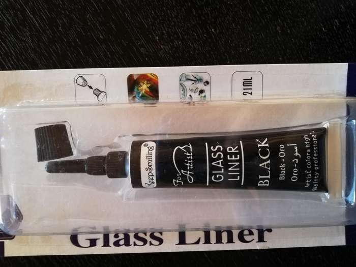 Crafts Glass Liner Black 21 ml