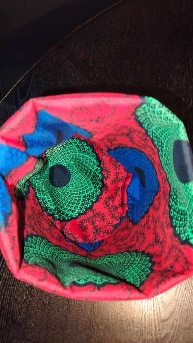 Table Standing Snippy Bag Red & Blue