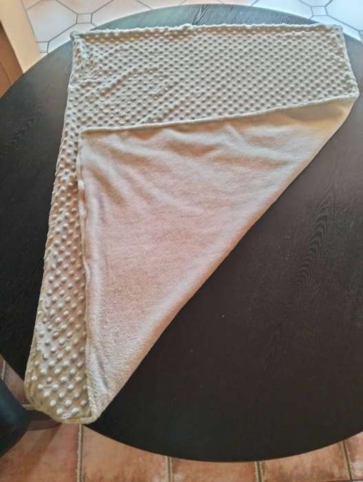 Minky Blanket Silver/Grey  (70x90cm)