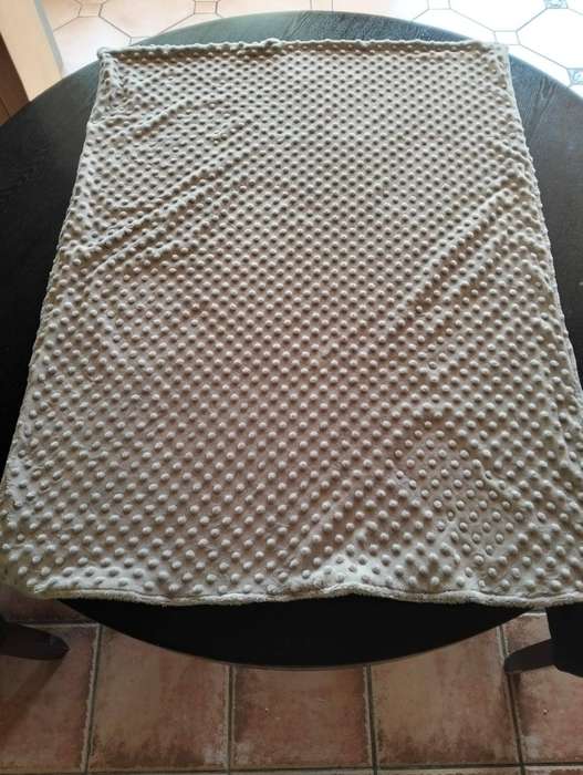 Minky Blanket Silver/Grey  (70x90cm)