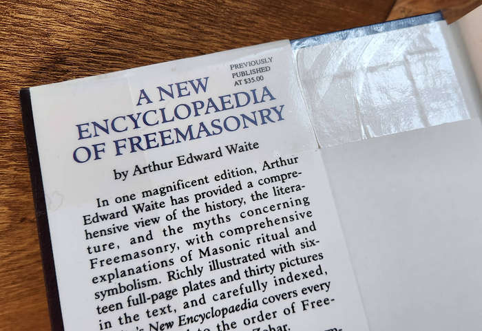 A New Encyclopaedia of Freemasonry - Arthur Edward Waite