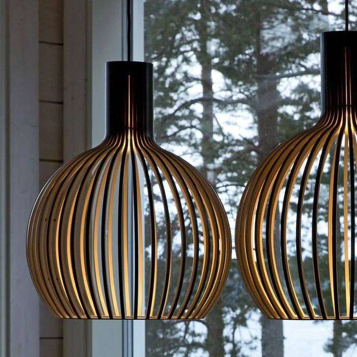 Eunoia wooden ceiling lamp