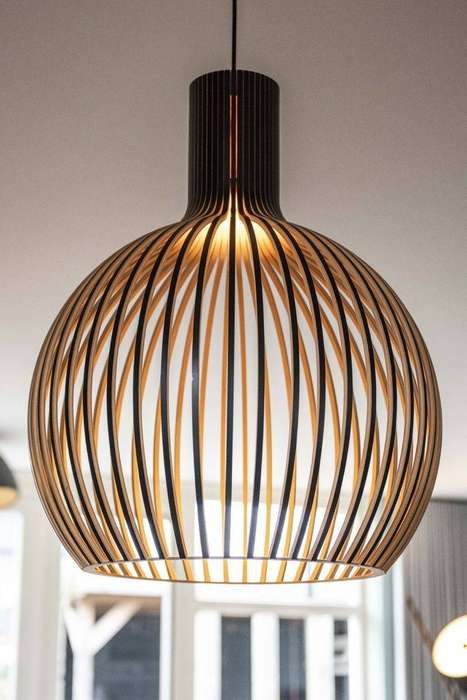Eunoia wooden ceiling lamp