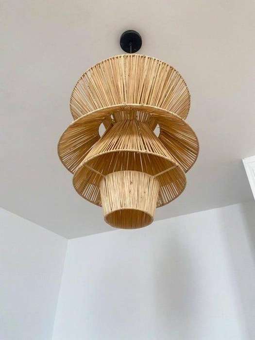 Natural Woven Ceiling Lamp