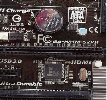 Gigabyte H81M . i3 4170 CPU , 8Gb DDR3 RAM