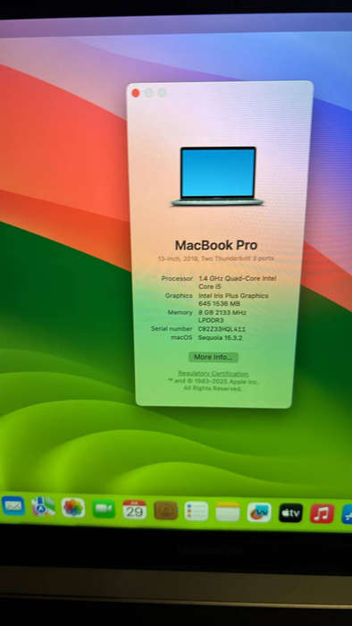 MacBook Pro 2019 13"