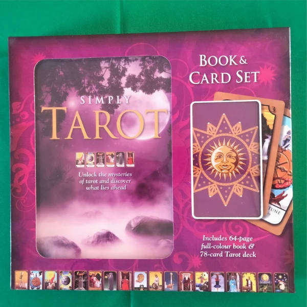 Simply Tarot Book & Card Set  Opened but Never Used, Complete