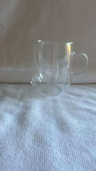 Carmien: Dubble Wall Glass mug 250ml