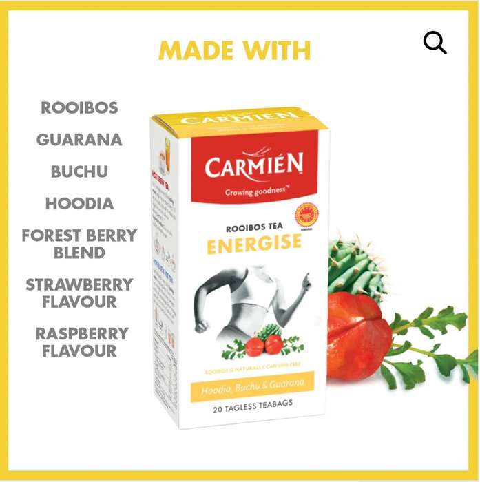 Carmien Rooibos tea: Energise