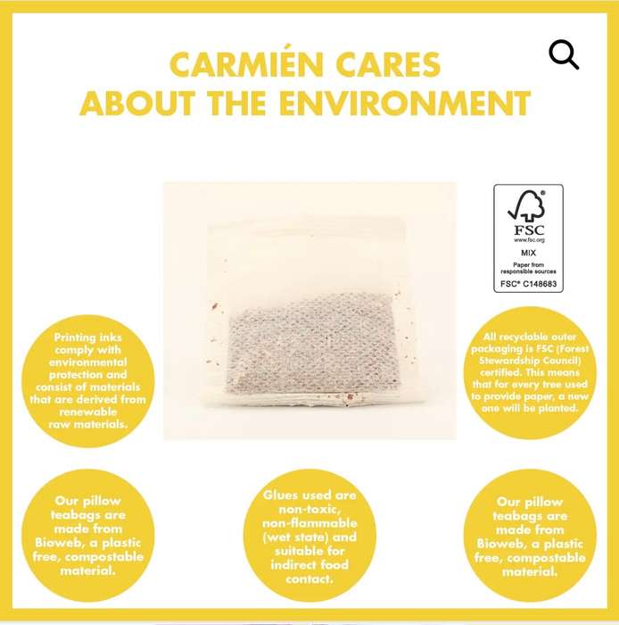 Carmien Rooibos tea: Energise