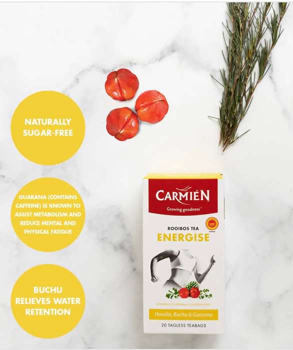 Carmien Rooibos tea: Energise