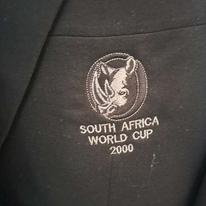 South Africa 2000 World Cup Blazer  Rhino Emblem Sports Memorabilia