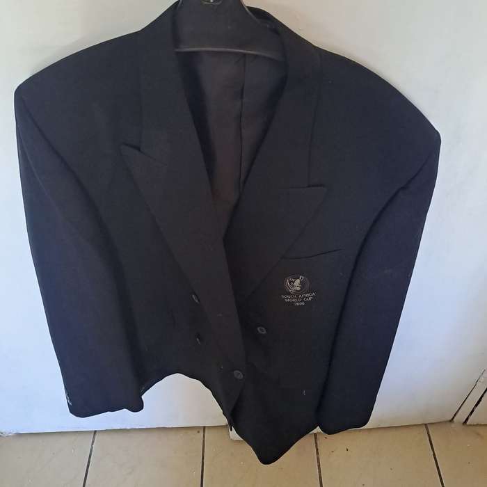 South Africa 2000 World Cup Blazer  Rhino Emblem Sports Memorabilia