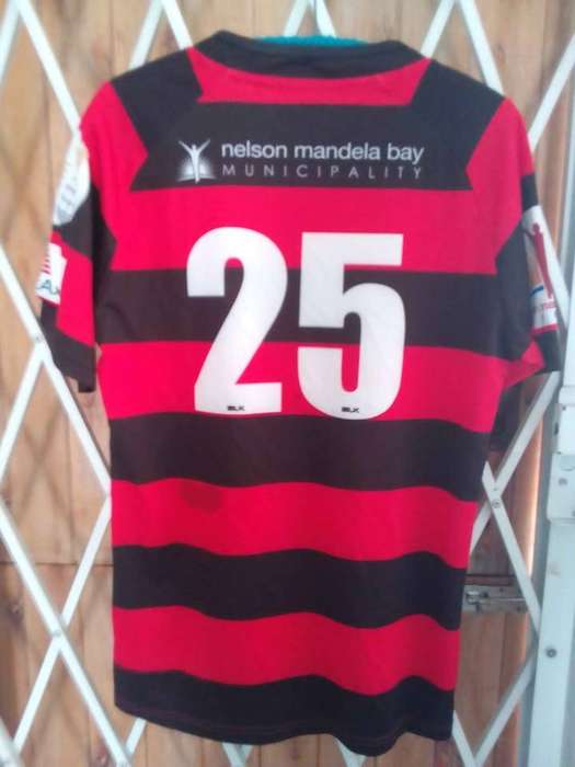 Eastern Province Kings Rugby Jersey No. 25  BLK  Nelson Mandela Bay