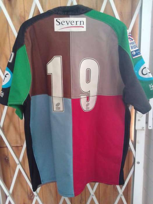 Vintage Harlequins Rugby Jersey  Kooga NEC Zurich Premiership 2000s