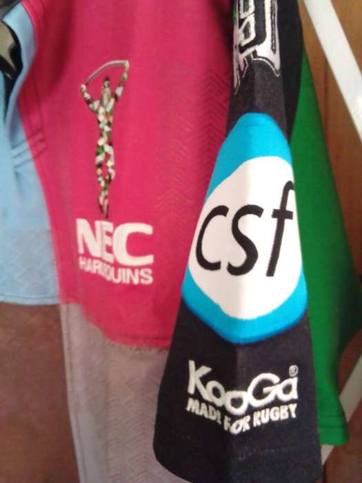Vintage Harlequins Rugby Jersey  Kooga NEC Zurich Premiership 2000s