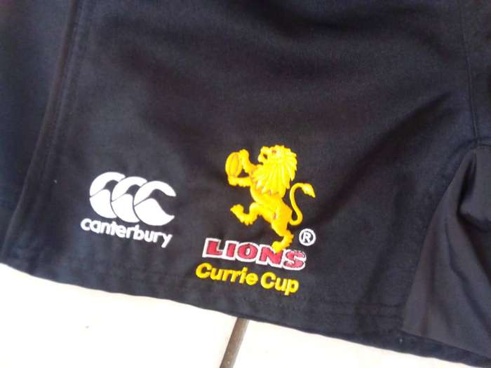  For Sale: Lions Currie Cup Rugby Shorts  Canterbury
