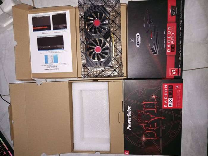 rx 580 8gb faulty