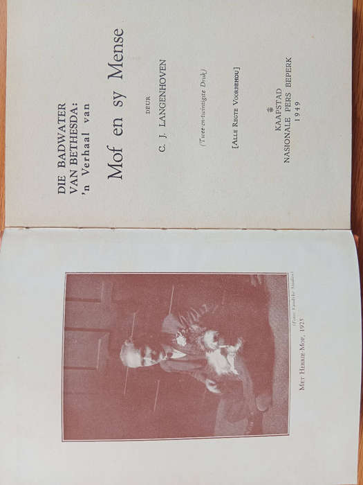 MOF EN SY MENSE, Langenhoven