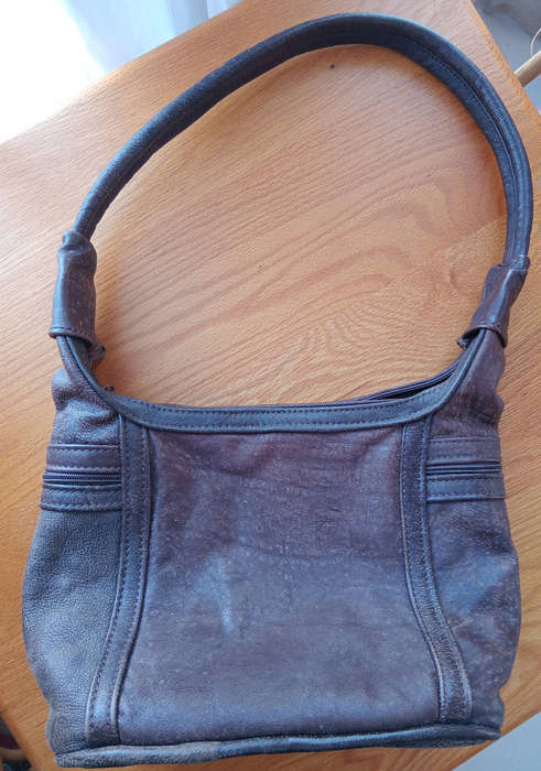 Handbag: Buffalo leather