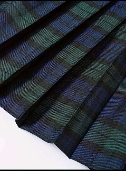 Green Tartan Men's Skirt