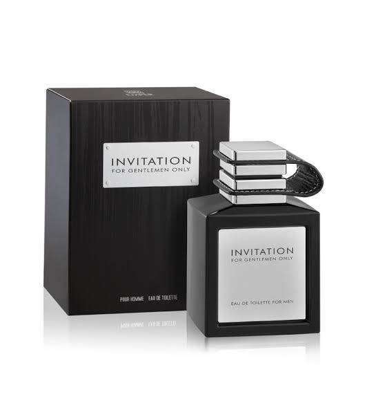  Invitation  for Gentlemen perfume