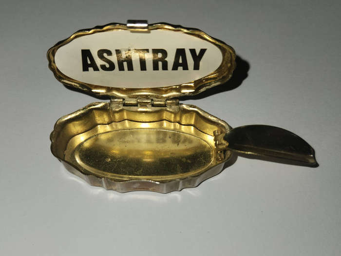 1950's Vintage woman ashtray
