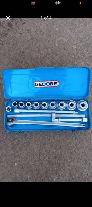 Gedore d32 emz socket set