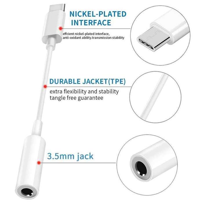 World Choice Type-C to 3.5mm Earphone Cable Adapter