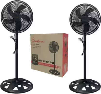 CONDERE 18 INCH 5 BLADE PEDESTAL FANS X 2