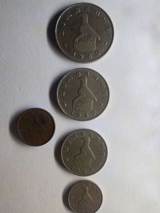 1980 Zimbabwe Coin set