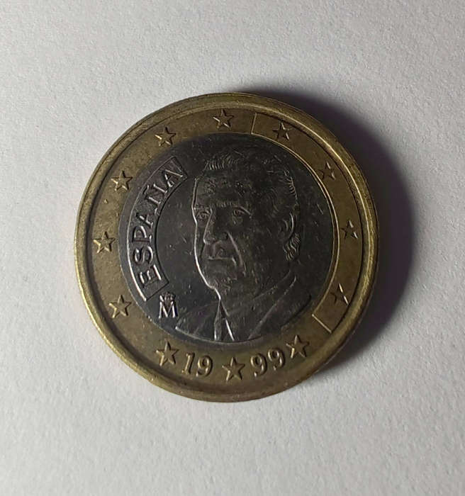 1999 Spain 1 Euro coin