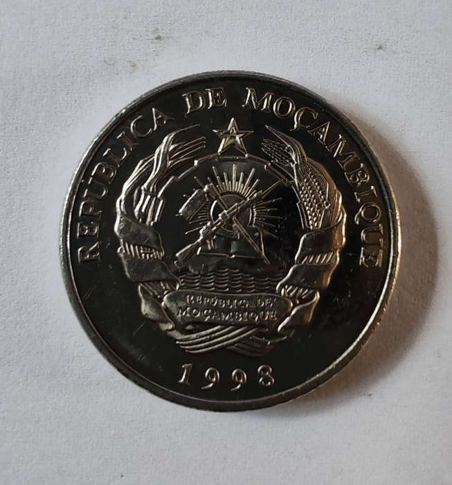 1998 Mocambique 5000 Meticais MS