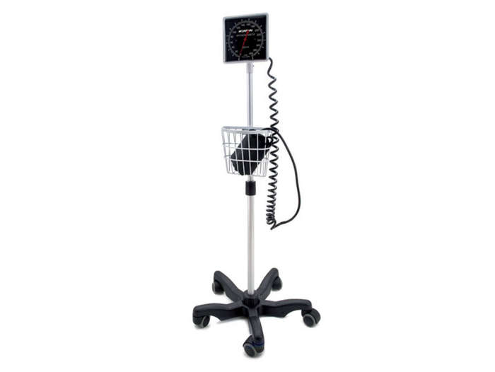 GIMA 32744 Mobile Aneroid Blood Pressure Monitor - with 5 Leg Mobile Stand