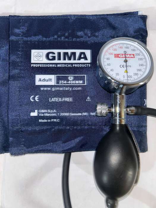 Aneroid Blood Pressure Monitor (SPHYGMOMANOMETER - GIMA32725 - white)