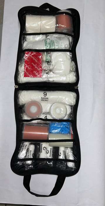 Basic First Aid Booster Kit (Black Bag)