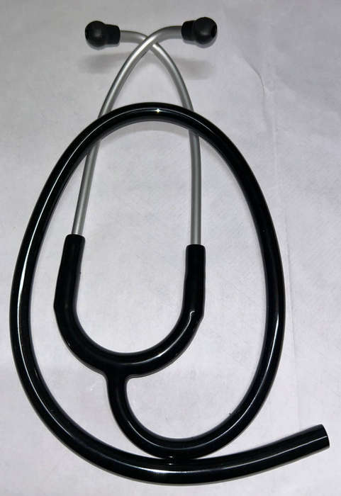 SPIRIT Stethoscope Binaural with black eartips and black tubing only ( No Chestpiece)
