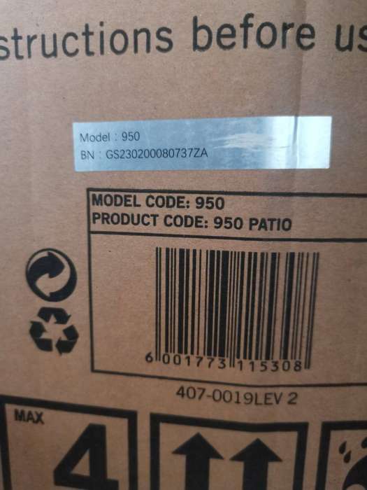 Patio Heater Stainless Steel