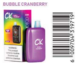 Ck Disposable Vape-25 k Puffs Bubble Cranberry