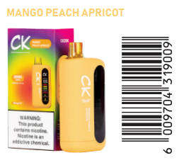 Ck Disposable Vape-20 k Puffs Mango Peach Apricot