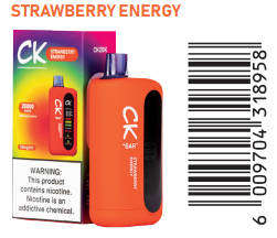 Ck Rechargeable Disposable Vape-20 k Puffs Strawberry Energy