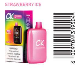 Ck Disposable Vape-25 k Puffs Strawberry Ice