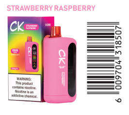 Ck Disposable Vape-20 k Puffs Strawberry Raspberry